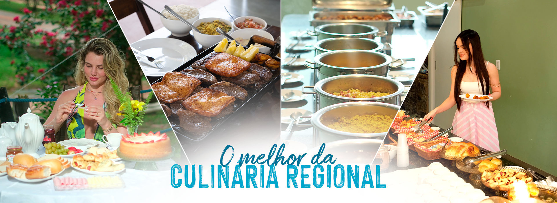Café da manhã e jantar